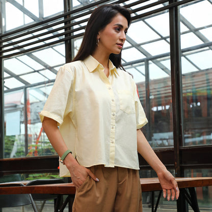 Solid Boxy Shirt