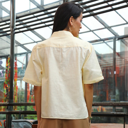 Solid Boxy Shirt