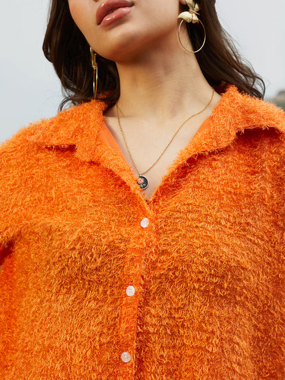 Sherpa Oversized Shirt