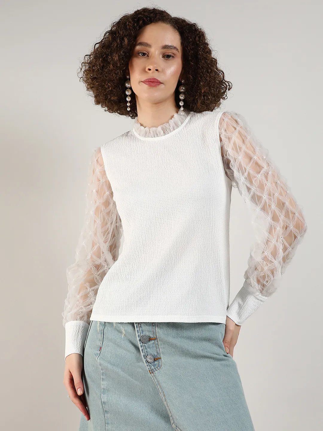 Sheer Block Top
