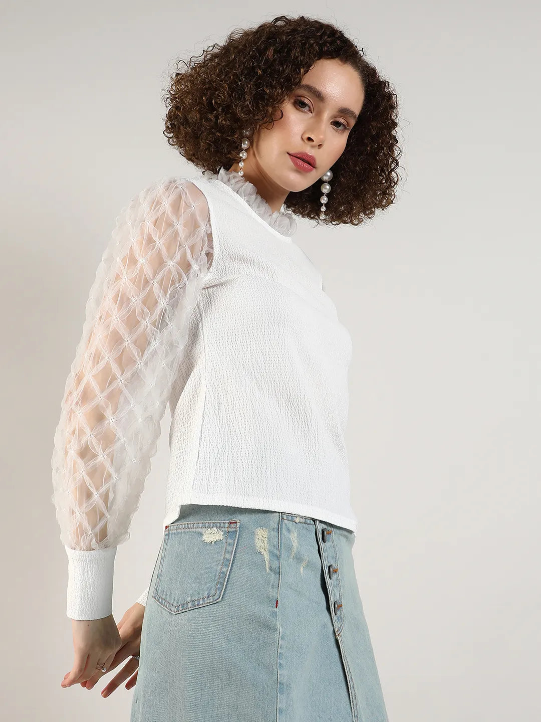 Sheer Block Top