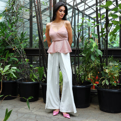 Ripple Peplum Top