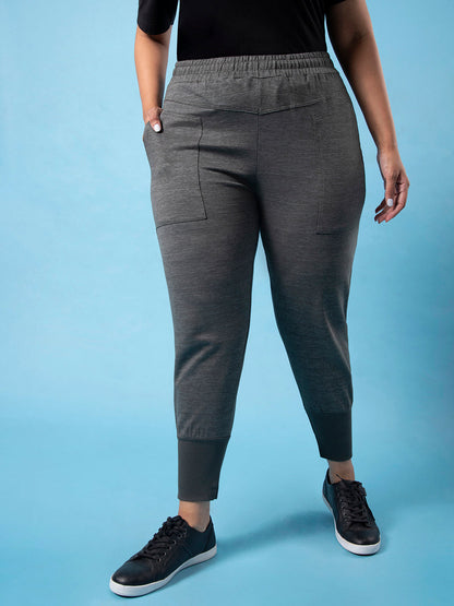 Stylish Casual Grey Joggers