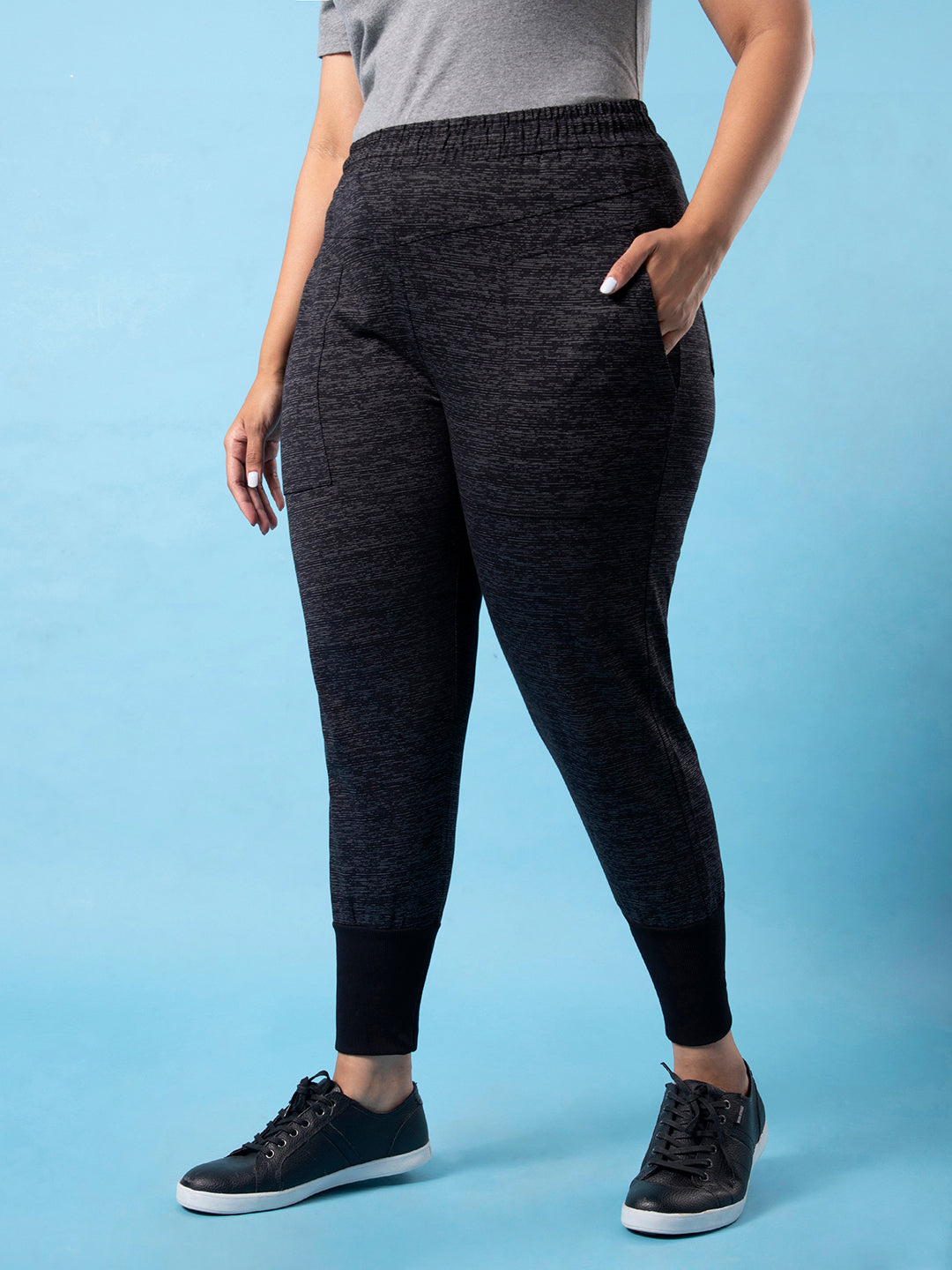Stylish Casual Black Joggers