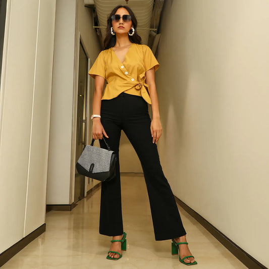 Wrap Crop Top