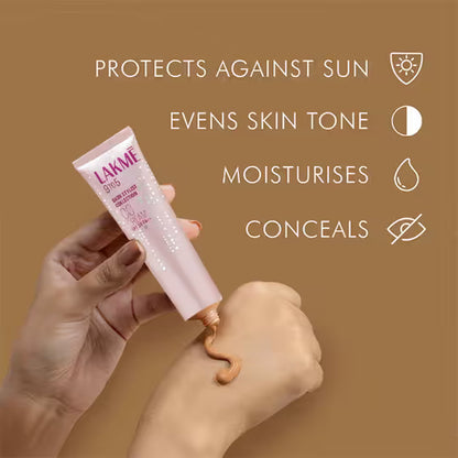 LAKME SKIN STYLIST COLLECTION CC+ COMPLEXION CARE CREAM - BEIGE 30 GRAM