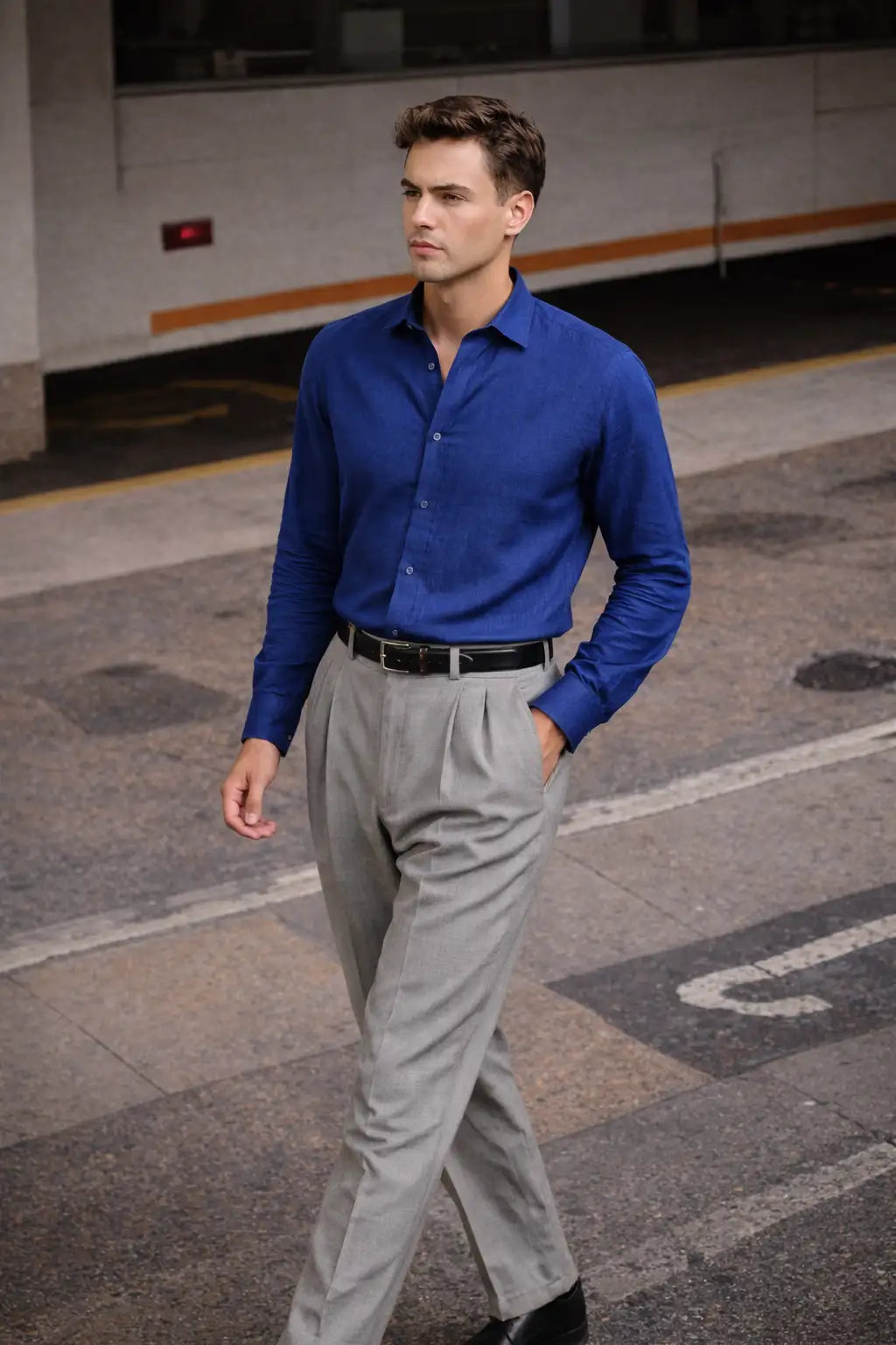 THE LINEN EDIT - Midnight Navy