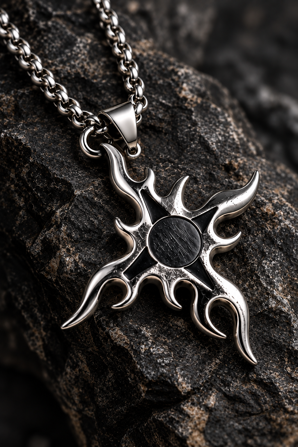 Eclipse Fang Neckchain | Stainless Steel – Skipp