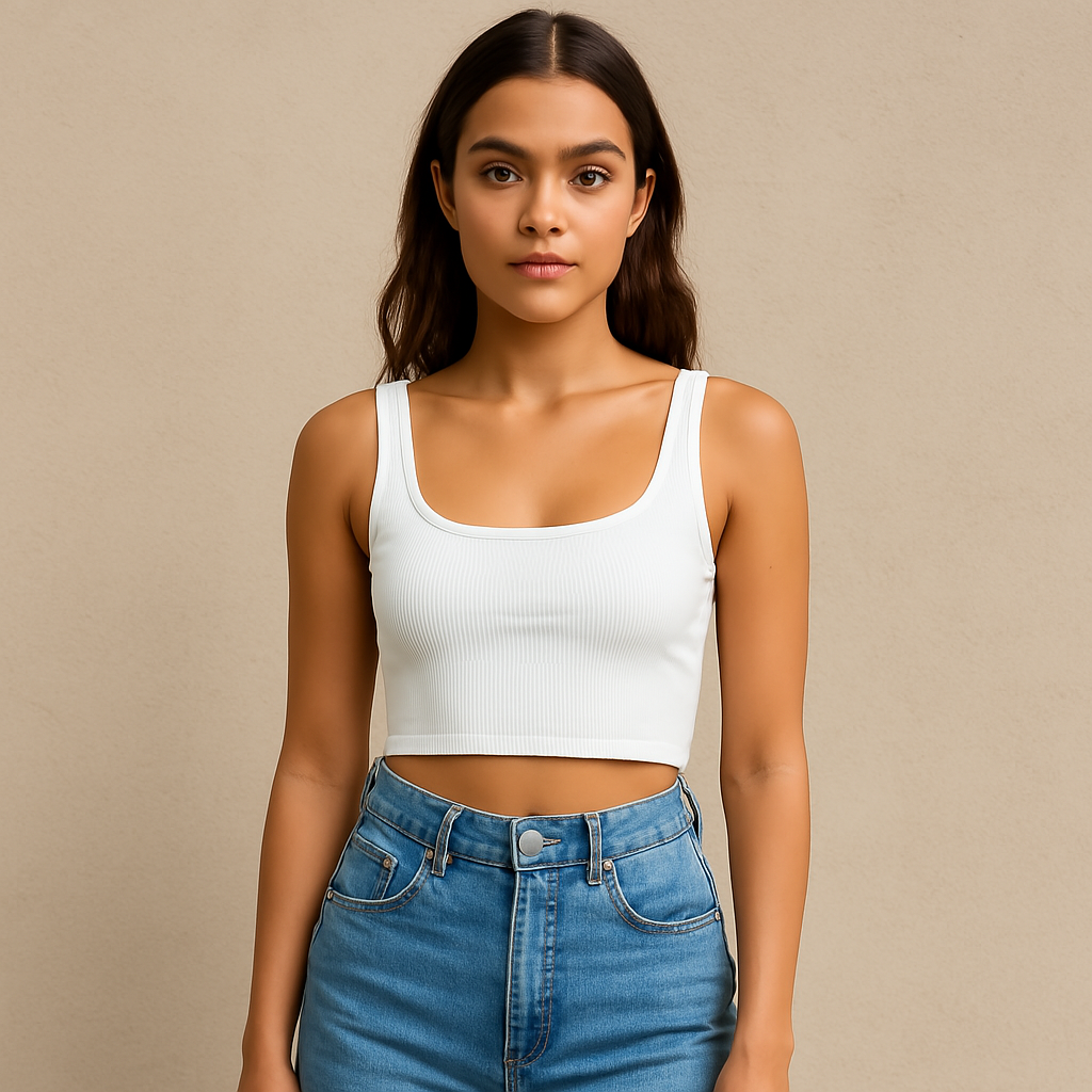 White Tank Top
