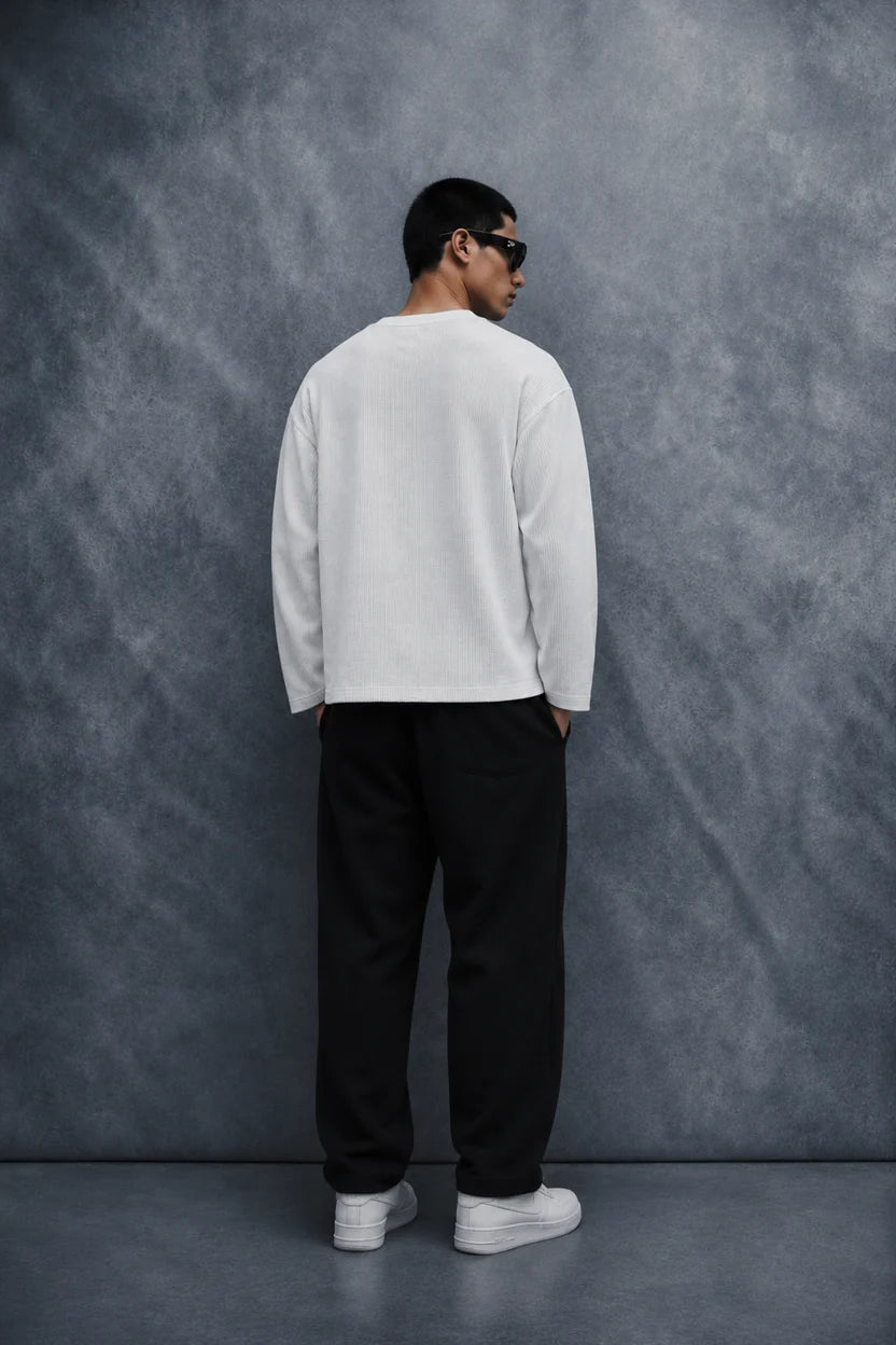 wild state waffle T-shirt-White