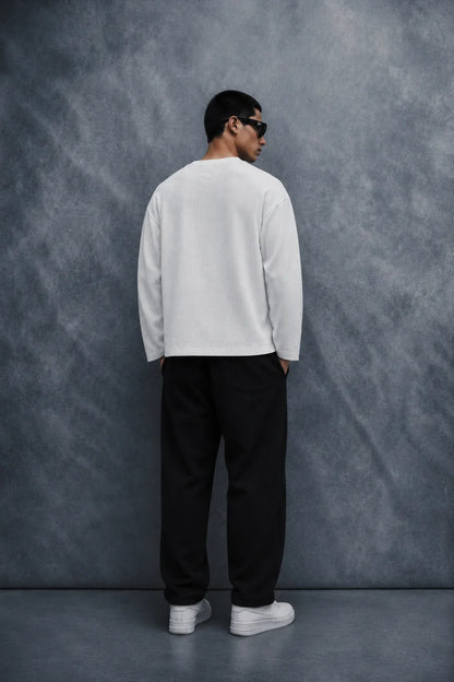 wild state waffle T-shirt-White