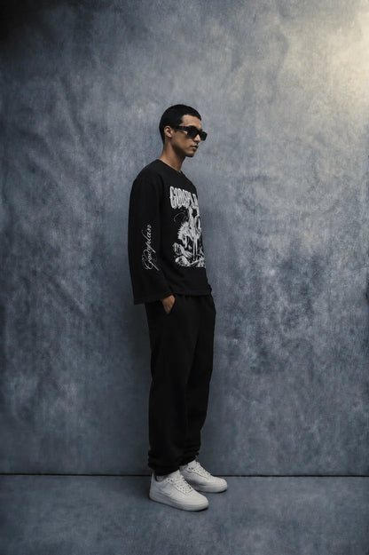 wild state waffle T-shirt-Black