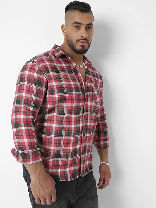 Checkered Stylish Casual Shirt