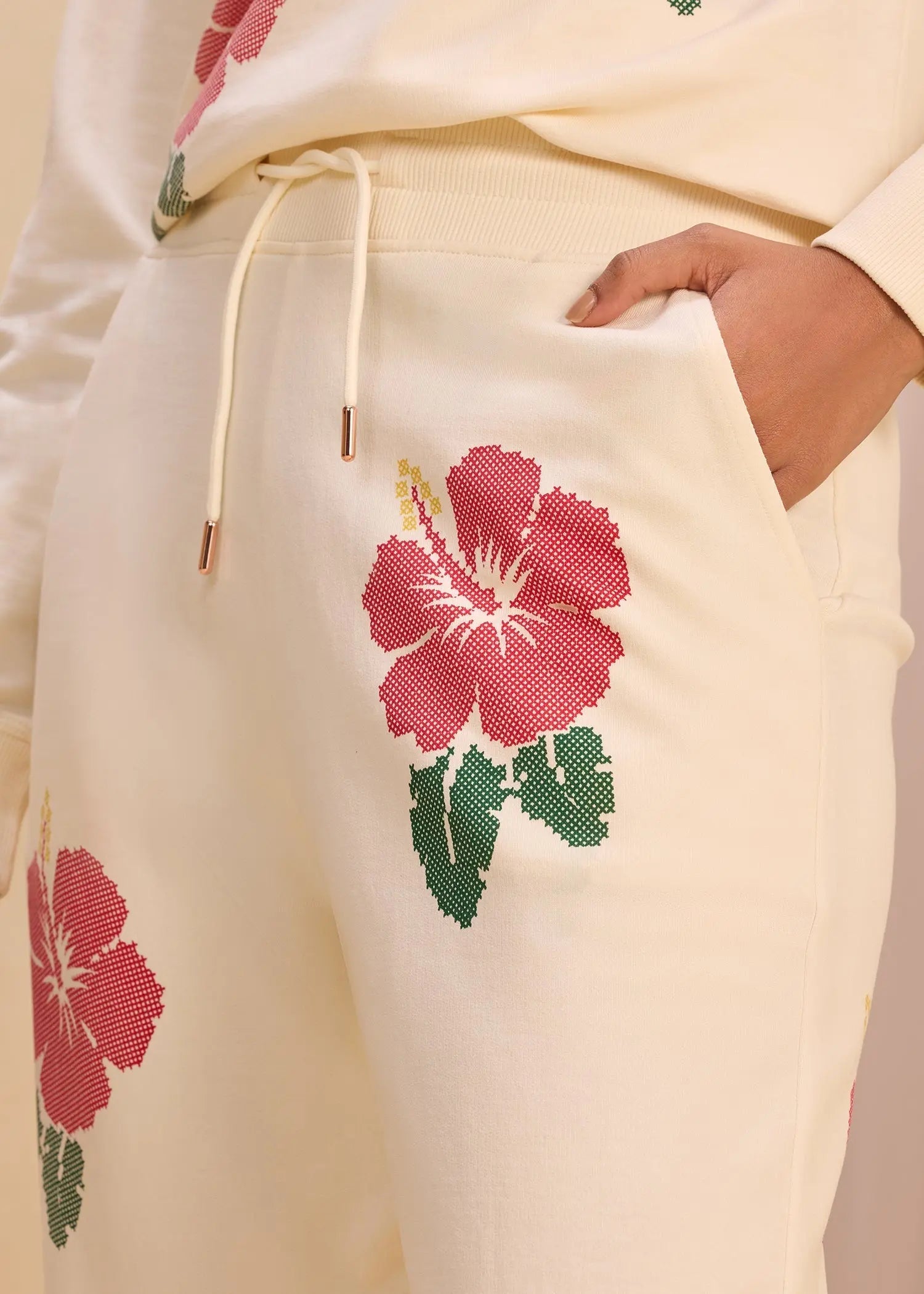 Hibiscus iCotton Tapered Pants Alonge