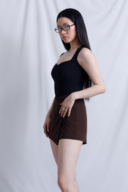 Stretch Sweetheart Neckline Bodysuit