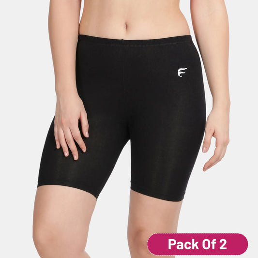 Envie Hugged Fit Thigh Length Cycling Shorts