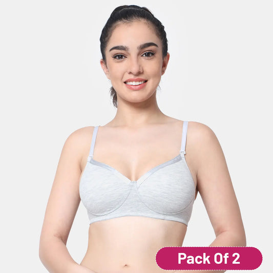 Envie Padded Non-Wired 3/4th Coverage T-Shirt Bra