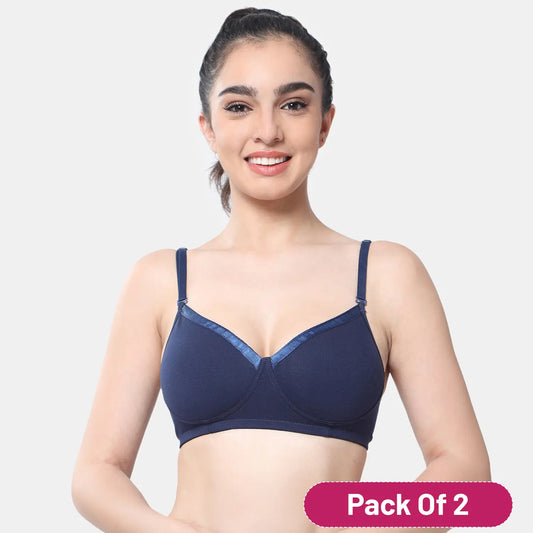 Envie Padded Non-Wired 3/4th Coverage T-Shirt Bra