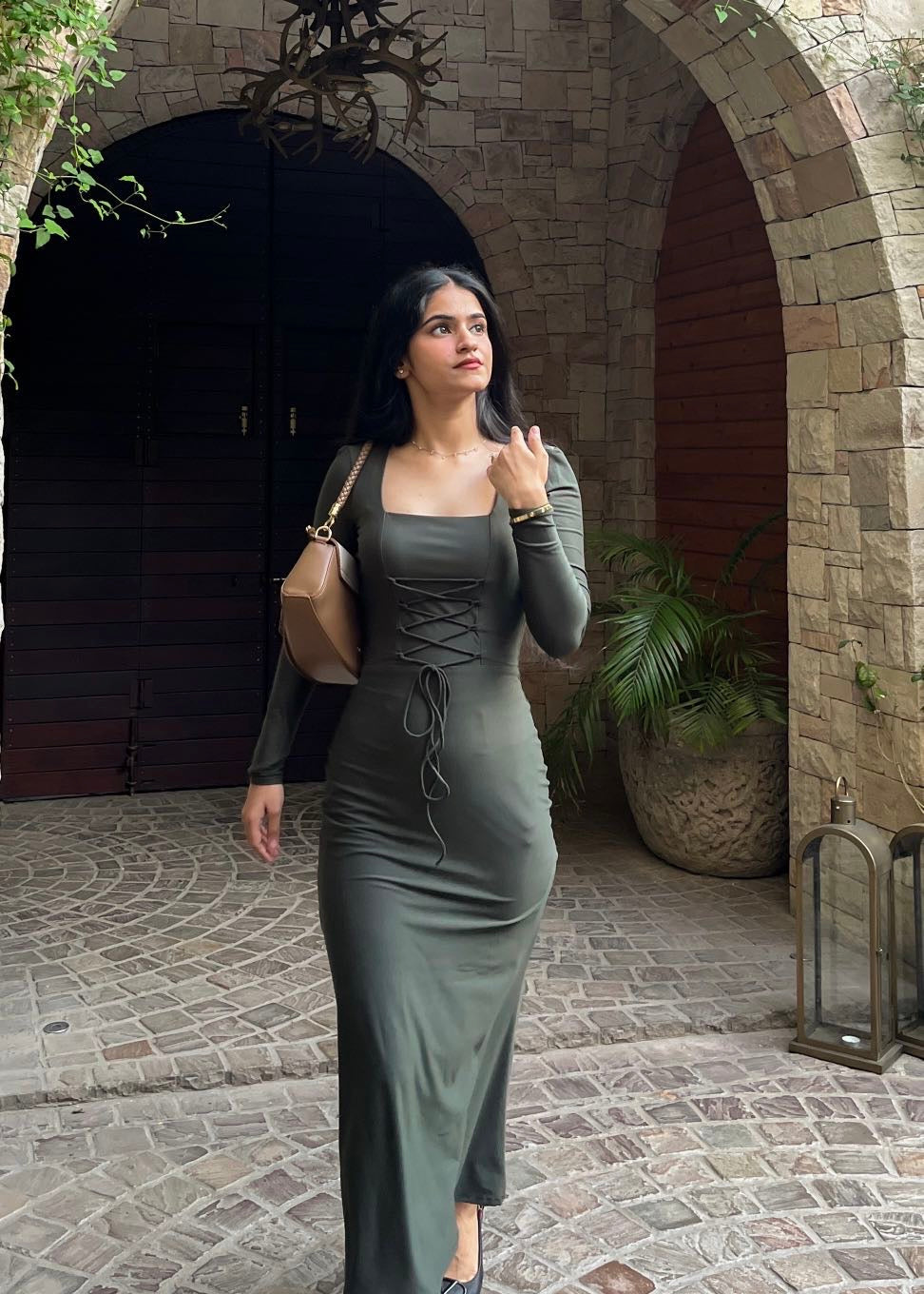 Olive Cottage Dress
