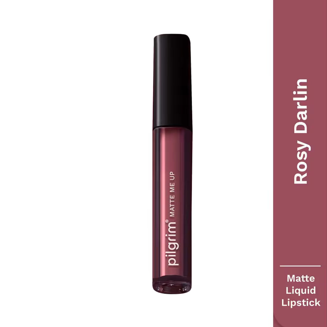 Pilgrim Matte Me Up Liquid Lipstick Rosy Darlin'-21 3 MILLI_LITRE