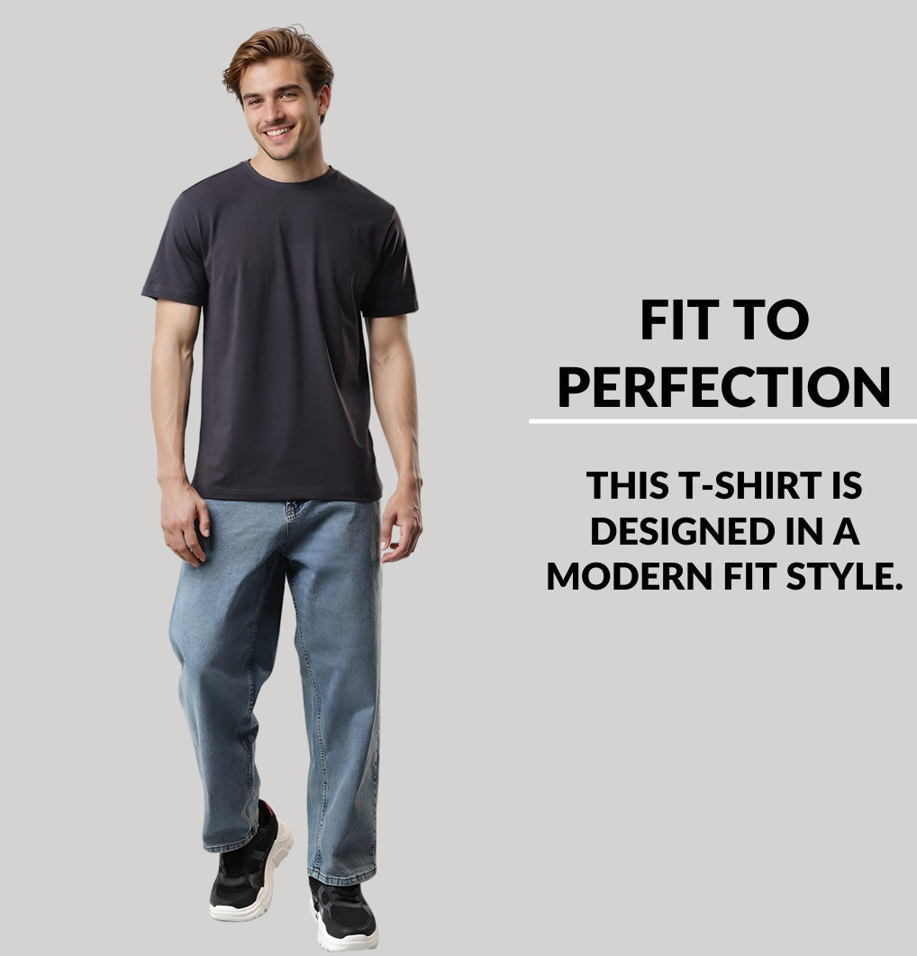 Solid Cotton 4 way T-Shirts