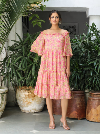 Charlotte Floral Dress