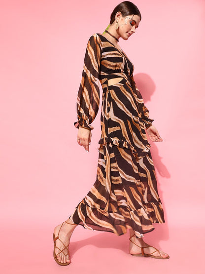 Printed Maxi Dress