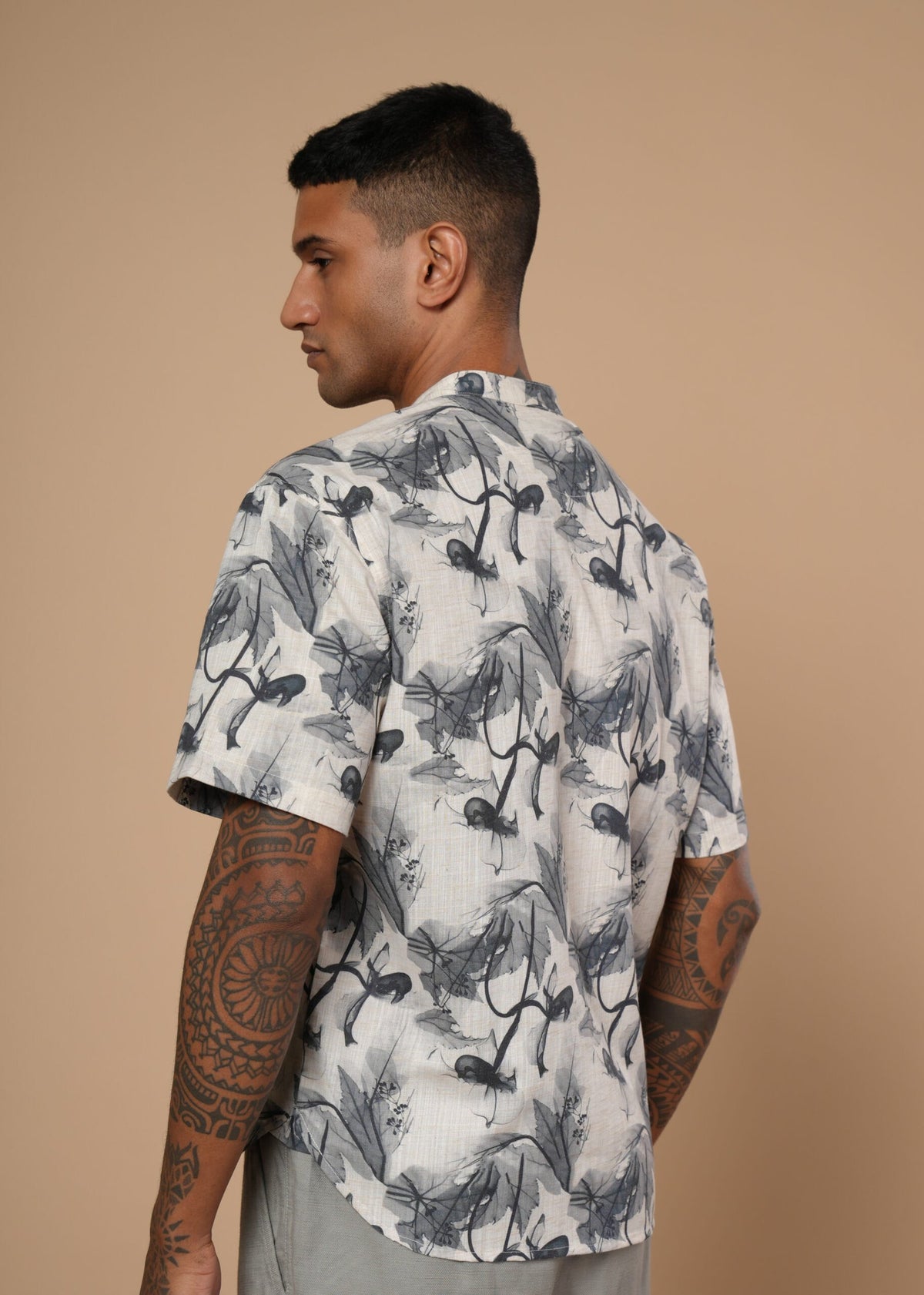 Blue Petals Resort Shirt