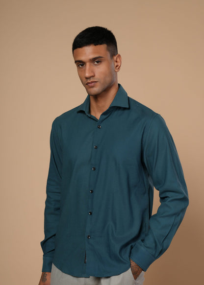 Men’s Shirt - Earthy Pastel - Teal