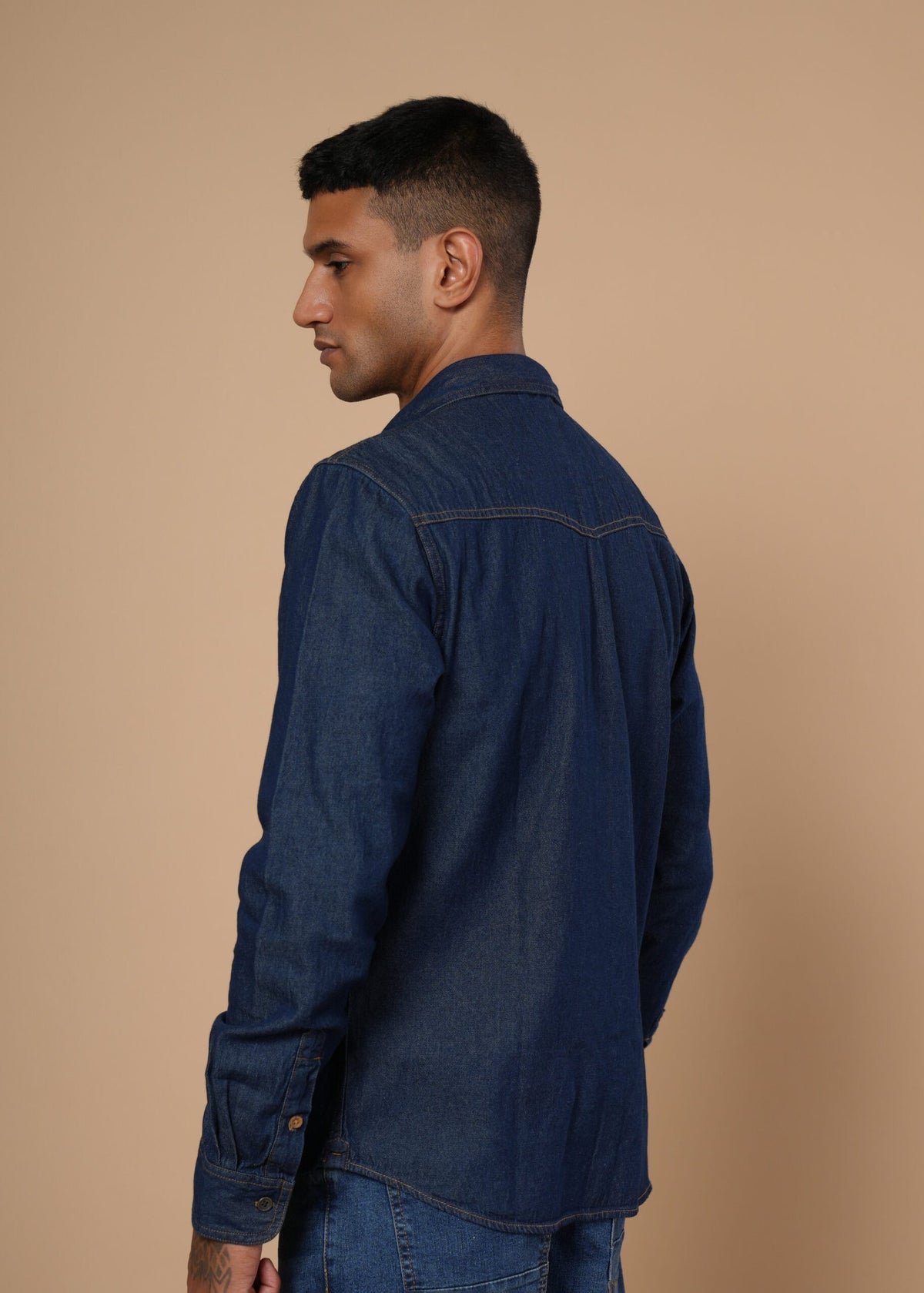 Vintage Denim Shirt - Macho Blue