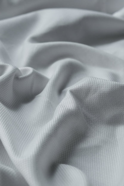 White Regular Fit Solid Formal Cotton Shirt for Men (LUPRA)
