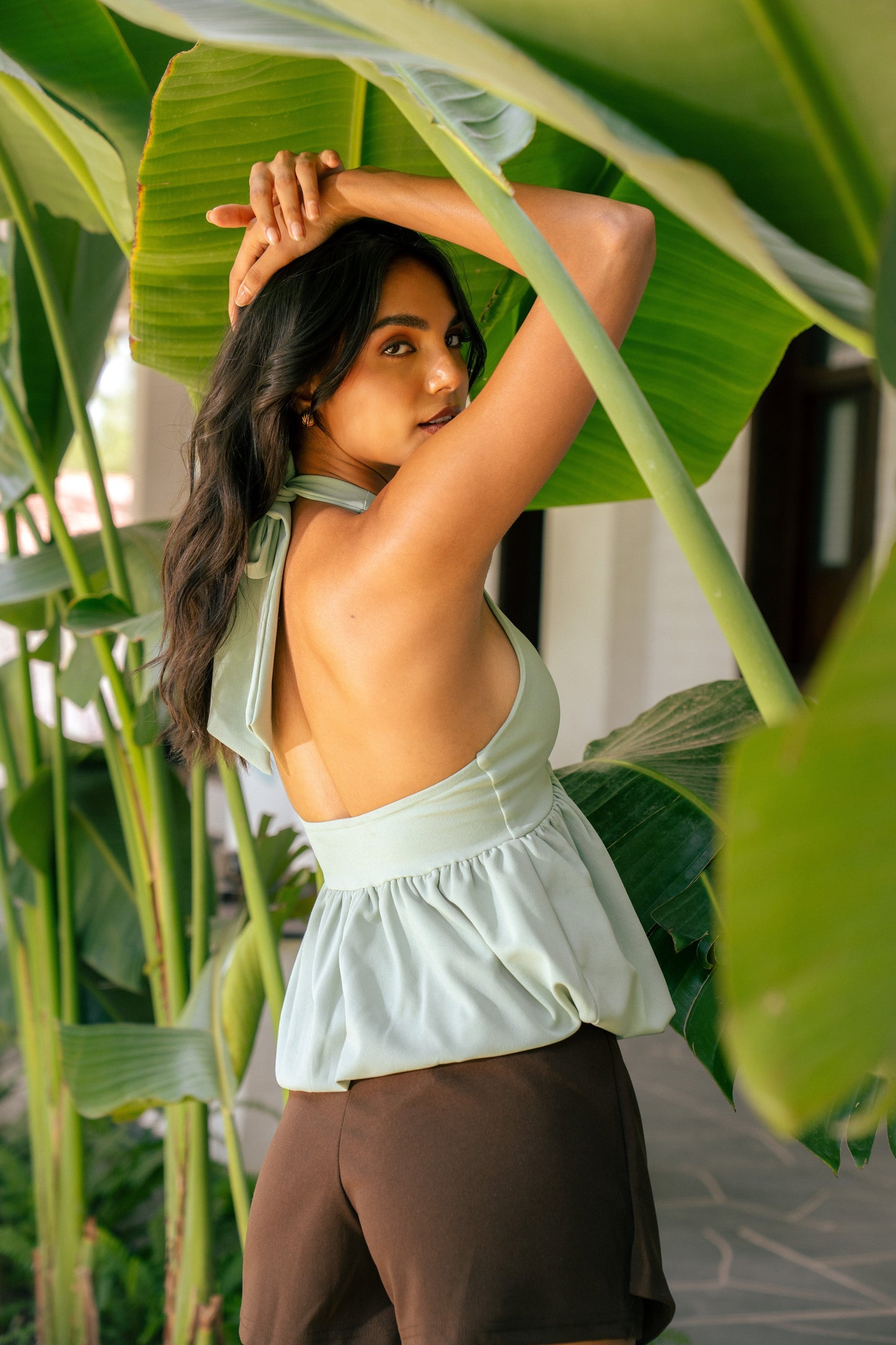 Balloon Hem Top