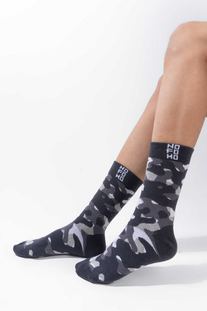 Camo - Crew Length Socks NOFOMO