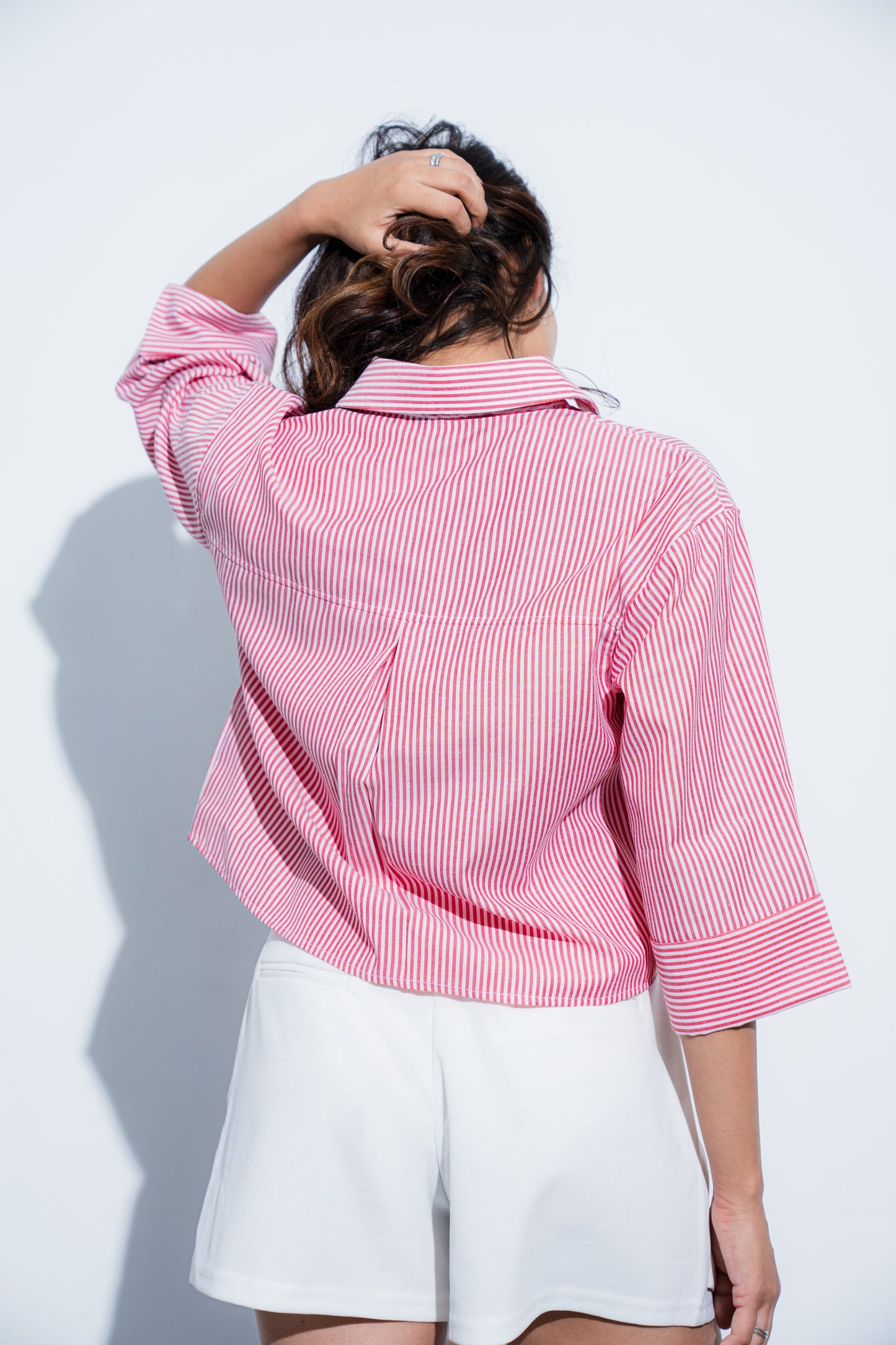 Boxy Striped Shirt