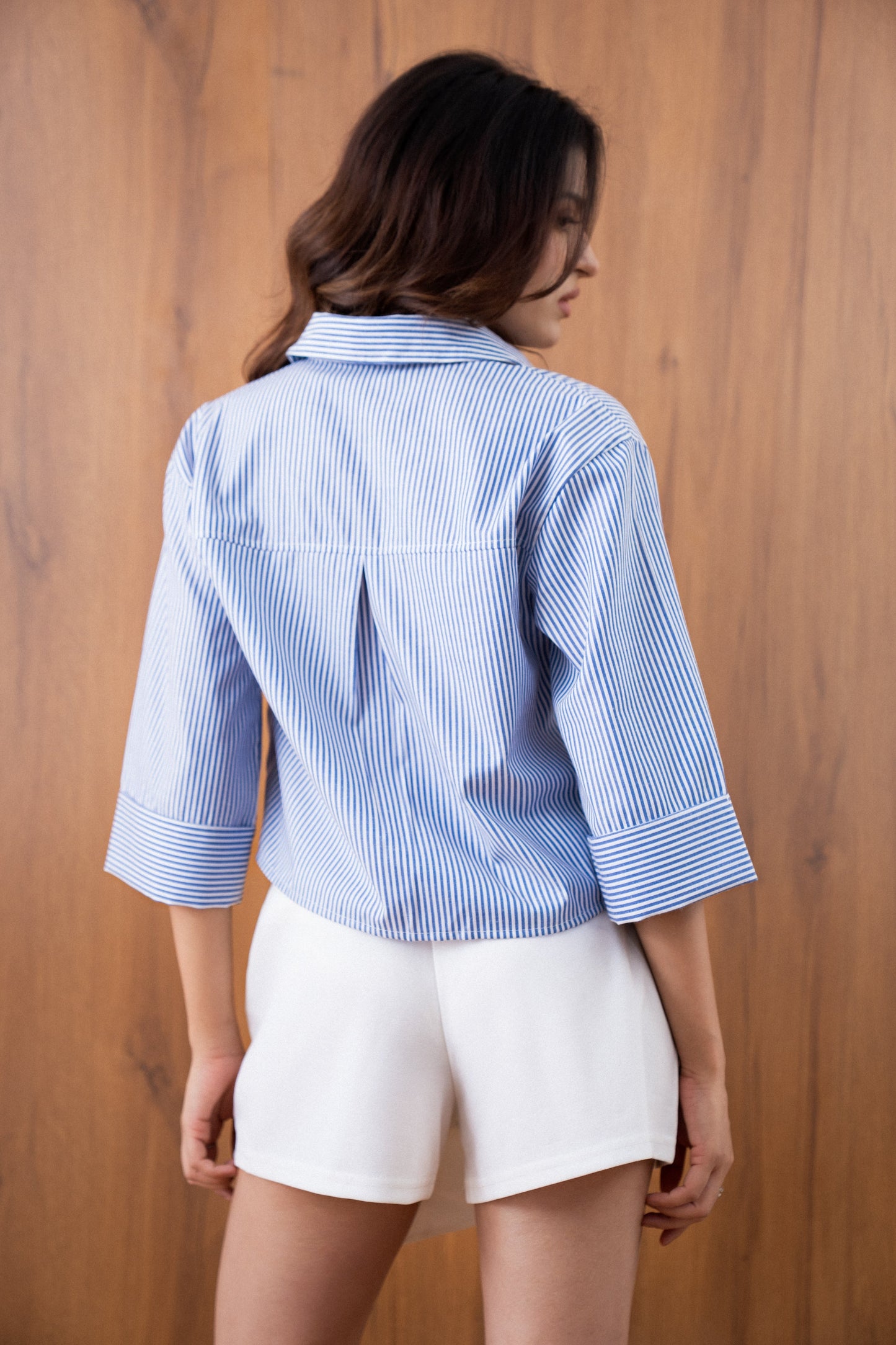 Boxy Striped Shirt