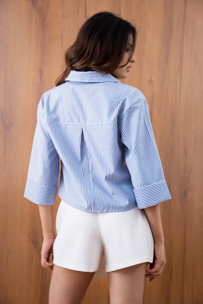 Boxy Striped Shirt