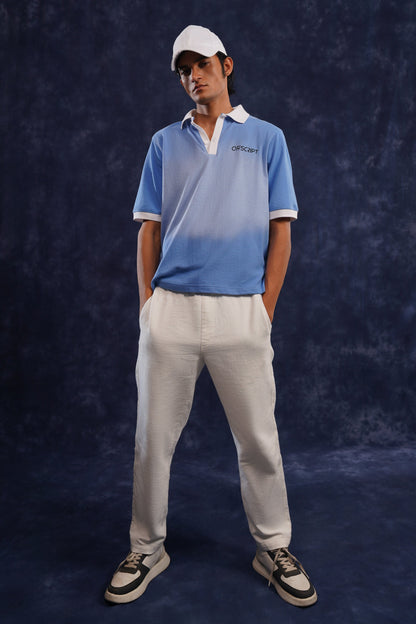 Cloud Break Boxy Polo