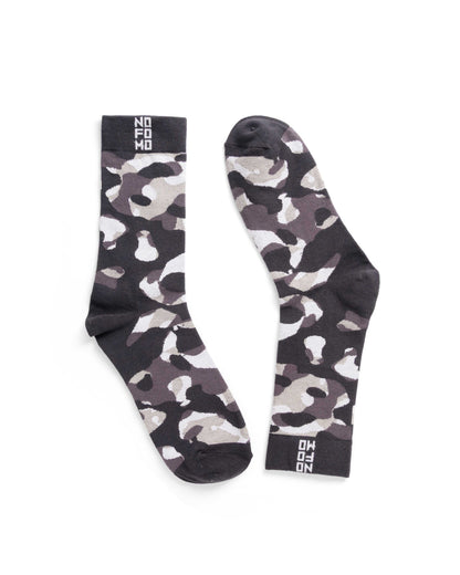 Camo - Crew Length Socks NOFOMO