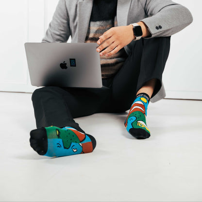 Art Class - Short Crew Socks NOFOMO