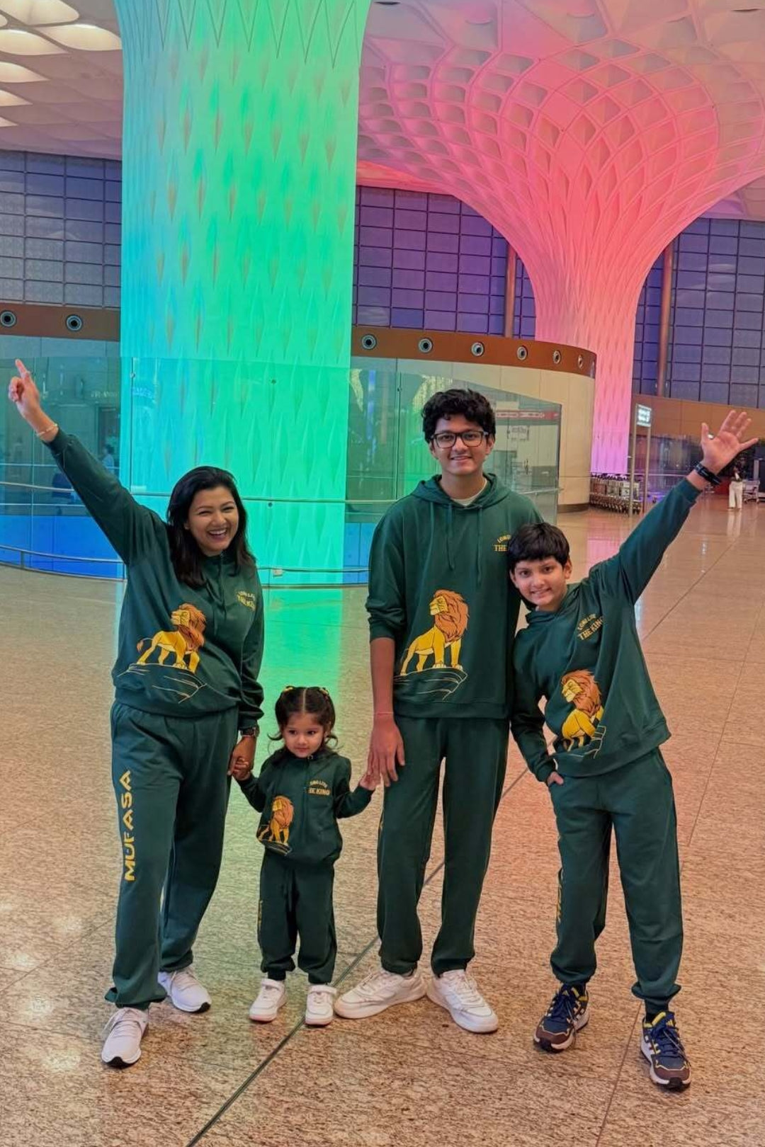 Mufasa Lion King Winter Co-Ord Set for Family Nap Chief