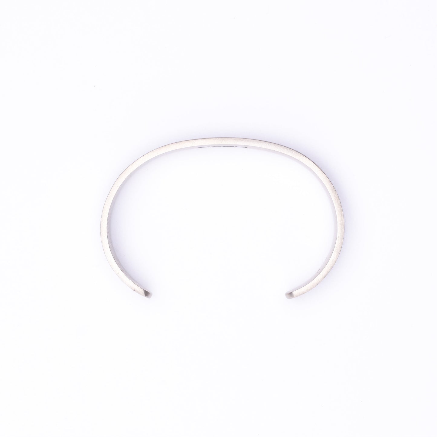 Duality Cuff - Satin Silver Zach