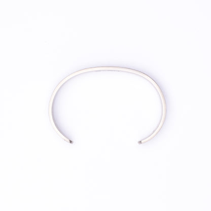 Duality Cuff - Satin Silver Zach