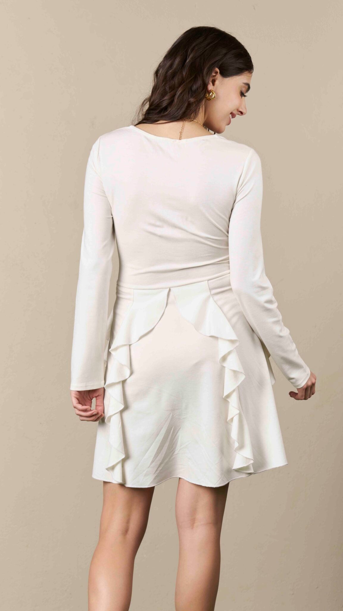 Bows 'n' Frills Flare Dress