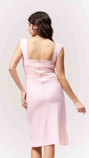 High Slit Knee Length Bodycon