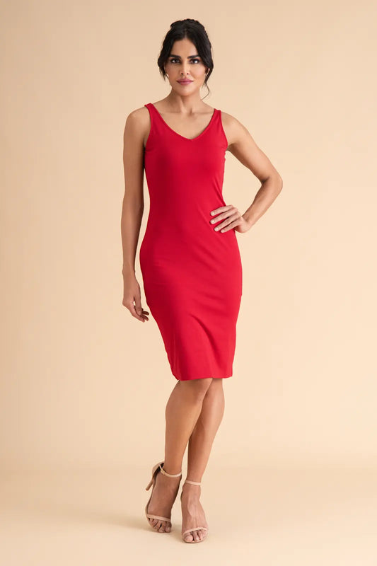 Cotton Bodycon Slip Dress