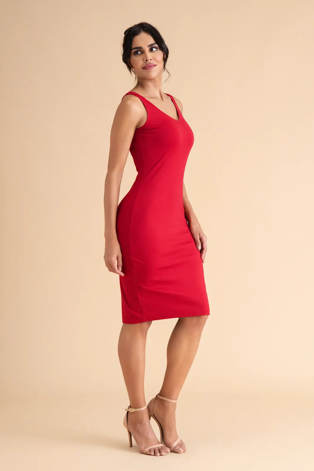 Cotton Bodycon Slip Dress