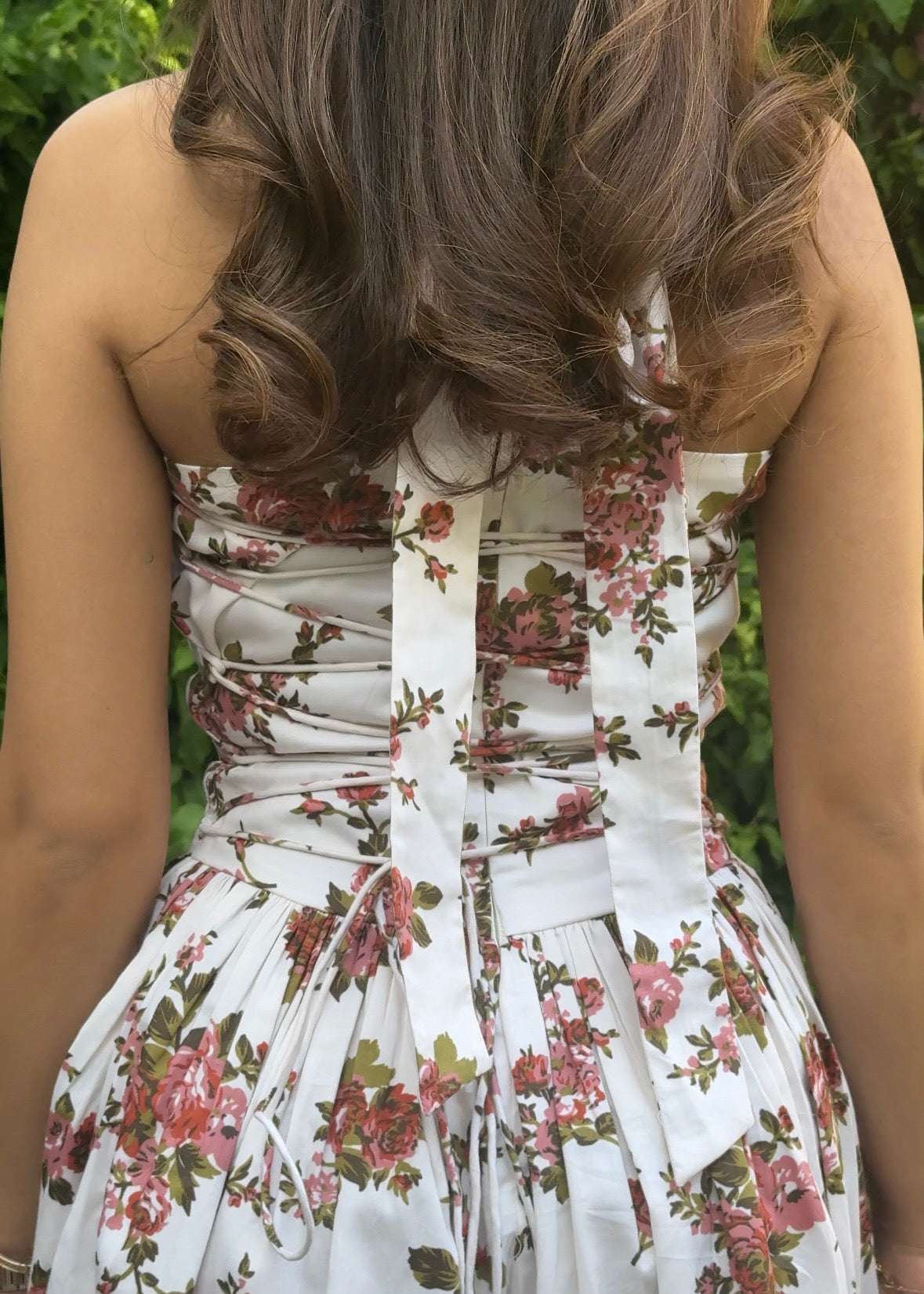 Rose Bunch Flared Dress