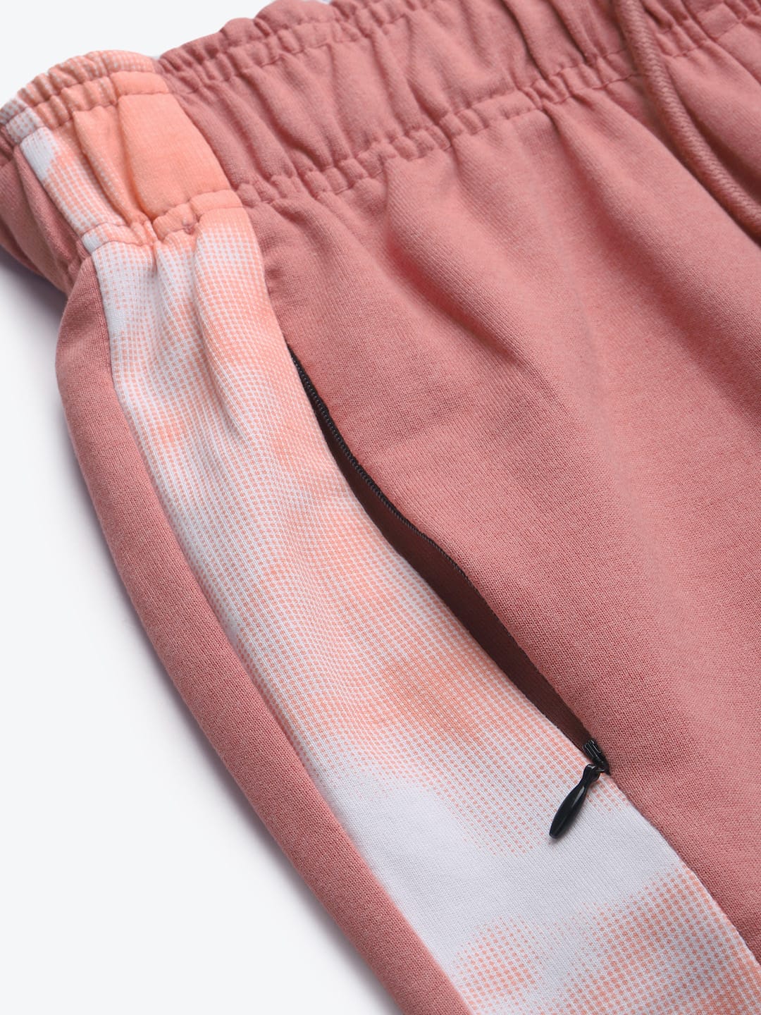 Alcis Women Pink Solid Slim Fit Track Pants with Side Taping Detail