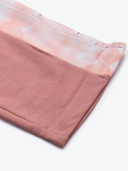 Alcis Women Pink Solid Slim Fit Track Pants with Side Taping Detail