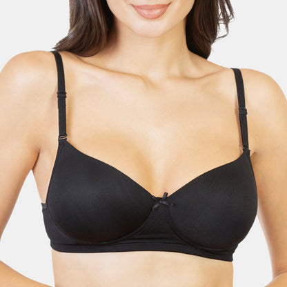 Enerve Padded Non-Wired 3/4th Coverage T-Shirt Bra